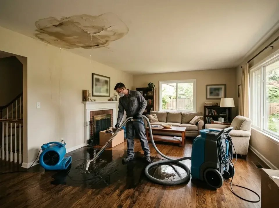 attic-pipe-burst-ceiling-drip-008 — frequently asked questions, Water Damage Restoration & Carpet Care in Yakima, WA